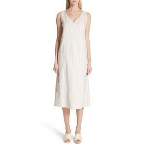 Lafayette 148 New York Cream Midi Dress